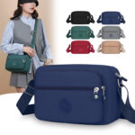 Factory-Direct Women's Nylon Small Square Crossbody Bag Lightweight Canvas Shoulder Bag, Phone & Coin Purse - Image 2