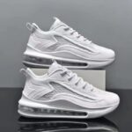 Foreign Trade Cross-Border Flying Knitted Running Shoes For Men Spring Shock-Absorbing Air Cushion Sneakers, Casual Shoes For Men, Versatile For Men - Image 3