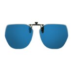 2025 New Reversible Sunglasses Polarized Clip Rimless Polygon Men And Women Sunglasses Clip Wholesale - Image 5
