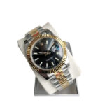 Men's 41mm Stainless Steel Automatic Quartz Watch Luminous Waterproof Wristwatch - Image 5