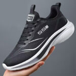 Men's Shoes Summer New Men's Sneakers Breathable Mesh Running Casual Shoes Fashionable Versatile Comfortable Sneakers Men