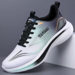 Men's Lightweight Mesh Running Shoes Breathable, Shock-Absorbing & Comfortable Soft Sole Sneakers (Plus Sizes) - Image 3