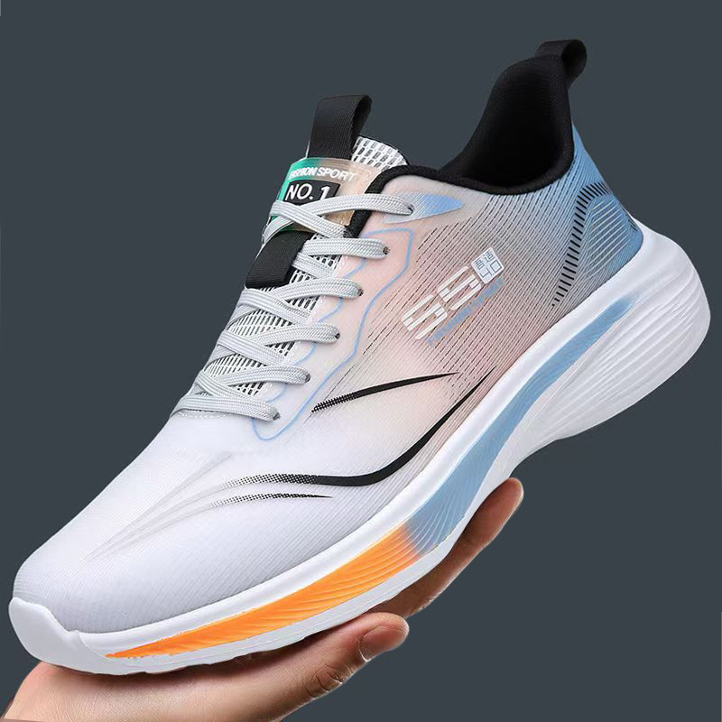 O1CN01tcMz4w1dLM38pJZiP_2212421583719-0-cib.jpg Men's Lightweight Mesh Running Shoes Breathable, Shock-Absorbing & Comfortable Soft Sole Sneakers (Plus Sizes) - Image 1