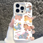 Hollow Pony Cartoon Case  Cute & Fun Shockproof Cover for iPhone 17, 16 Pro, 15, 14, 11, & XS Max