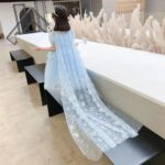 Wholesale Girls' Summer Elsa Princess Mesh Performance Skirt - Image 4