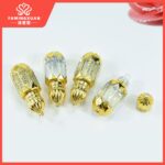 6ml Bronzed Glass Roller Perfume Bottle Luxury Refillable Essential Oil & Attar Dispenser - Image 3