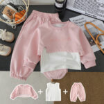 Three-piece set - pink