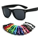 Cross-Border Black Rice Nail Sunglasses Men's Fashion Retro Gift Glasses Internet Celebrity Street Shooting Rainbow Party Sunglasses Women - Image 3