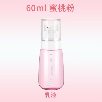 Pink lotion bottle, 60ml