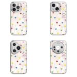 Polka Dot Smiley Face iPhone Case  Cartoon Soft TPU Liquid Flowing Case for iPhone 17 Pro Max, 16, & 15 Series - Image 3