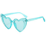 Flashy blue flakes