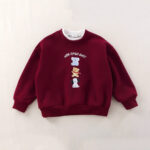 2026 Children's Versatile Crewneck Sweatshirt Autumn Casual Outerwear Top for Boys & Girls