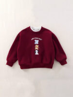 2026 Children's Versatile Crewneck Sweatshirt Autumn Casual Outerwear Top for Boys & Girls