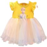 Girls' Frozen dresses, summer girls' children's Elsa skirts, women's baby princess dresses, Korean version of princess dresses - Image 5