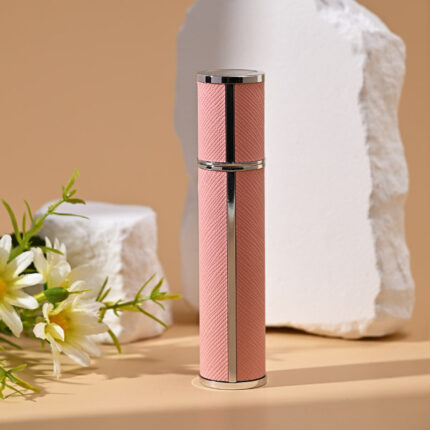 10ml; pink; PU skin + electrochemical aluminum nozzle + glass liner