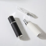 In Stock 5ML Leather Perfume Dispensing Bottle Portable Sample Mini Press Dispensing Empty Bottle Liquid Spray Bottle - Image 3