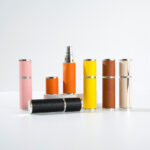 In Stock 5ML Leather Perfume Dispensing Bottle Portable Sample Mini Press Dispensing Empty Bottle Liquid Spray Bottle - Image 4
