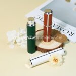 High-end spray bottle, leather perfume bottle, 10ml perfume bottle, portable glass spray bottle, silk-screen stamped with gold stamping - Image 2