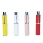 High-end spray bottle, leather perfume bottle, 10ml perfume bottle, portable glass spray bottle, silk-screen stamped with gold stamping - Image 3