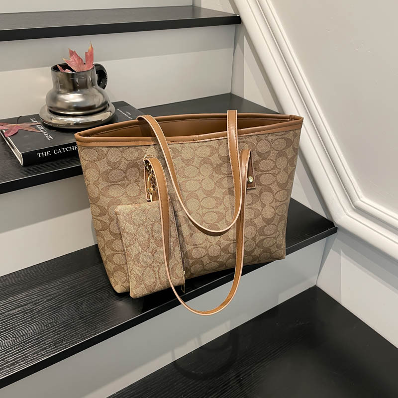 O1CN01c1zKSS1oSBkmltzfz_2221118645223-0-cib.jpg Sense of Luxury Large Capacity Shopping Bag Women's Bag Bag 2025 New Fashion Versatile Handbag Popular Large Bag Crossbody Bag - Image 1