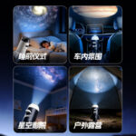 Starry sky projection light, USB plug-in LED night light, 360-degree rotating bedroom ambient light, starry sky projection light - Image 3